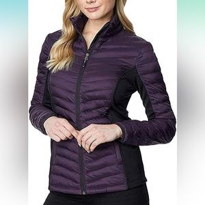 32 Degrees Heat Womens Mixed Media Jacket Medium